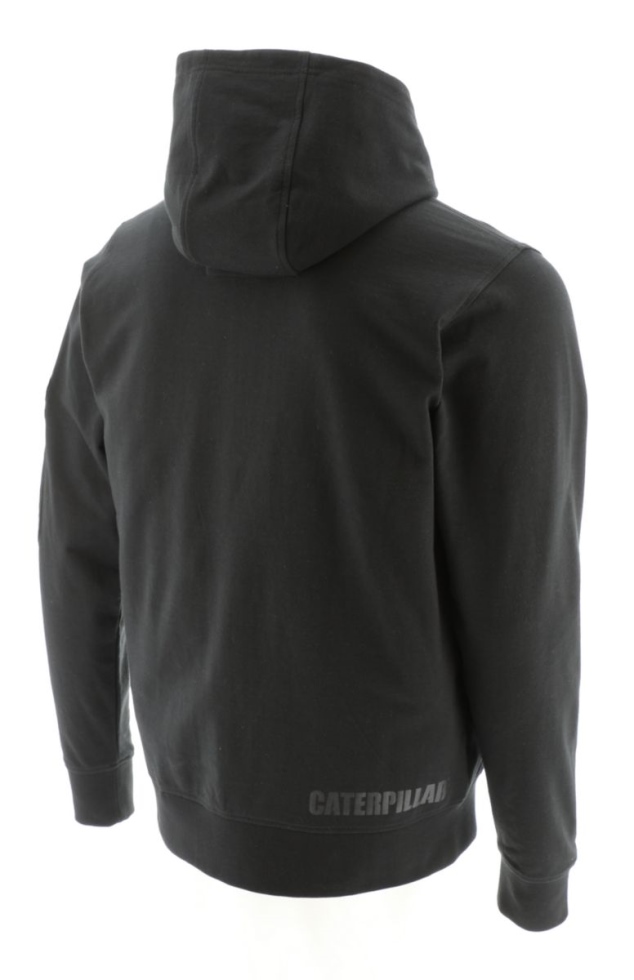 Calçado De Gato Com Capuz Loopback Masculino Preto Com Capuz E Zíper