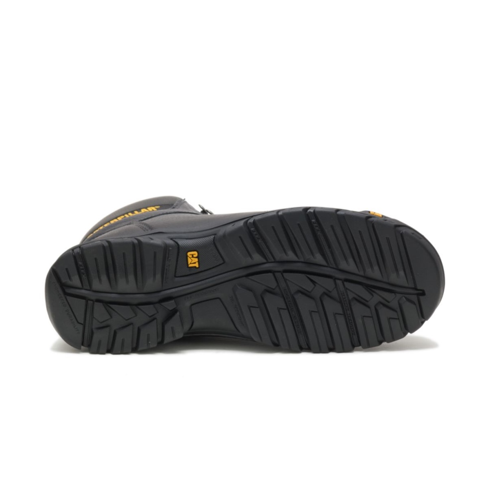 Contorno Masculino Preto Biqueira De Aço Bota De Trabalho Sapato De Gato