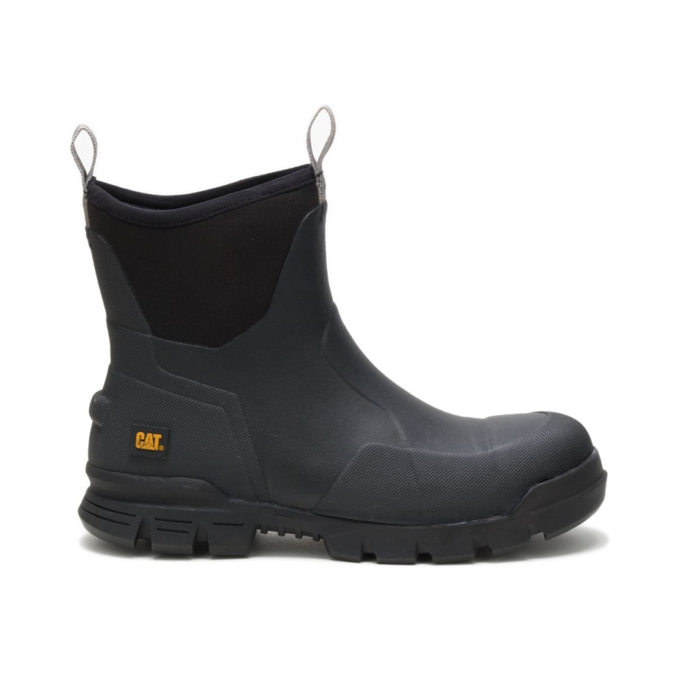 Black Stormers 6' Bota De Trabalho Com Biqueira De Aço Calçado Para Gato