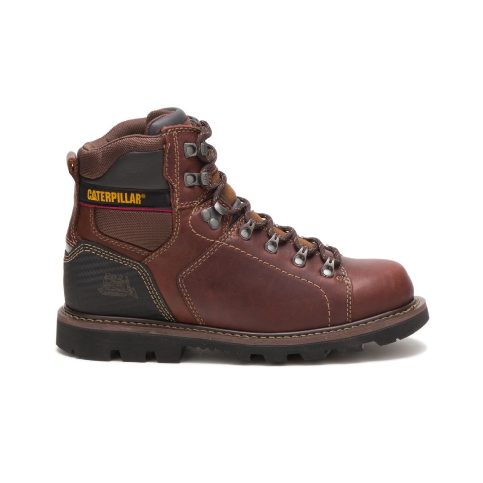 Sapato De Gato Marrom Alaska 2.0 Bota De Trabalho Masculina