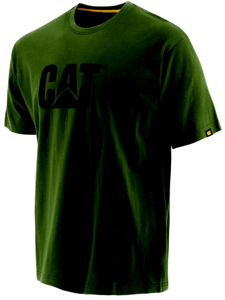 Sapato De Gato Camiseta Verde Marca Registrada Dos Homens