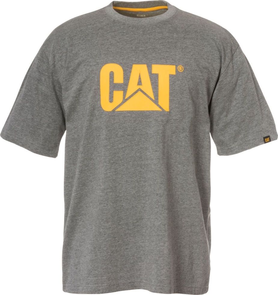 Sapato De Gato Marca Registrada Masculina Camiseta Cinza