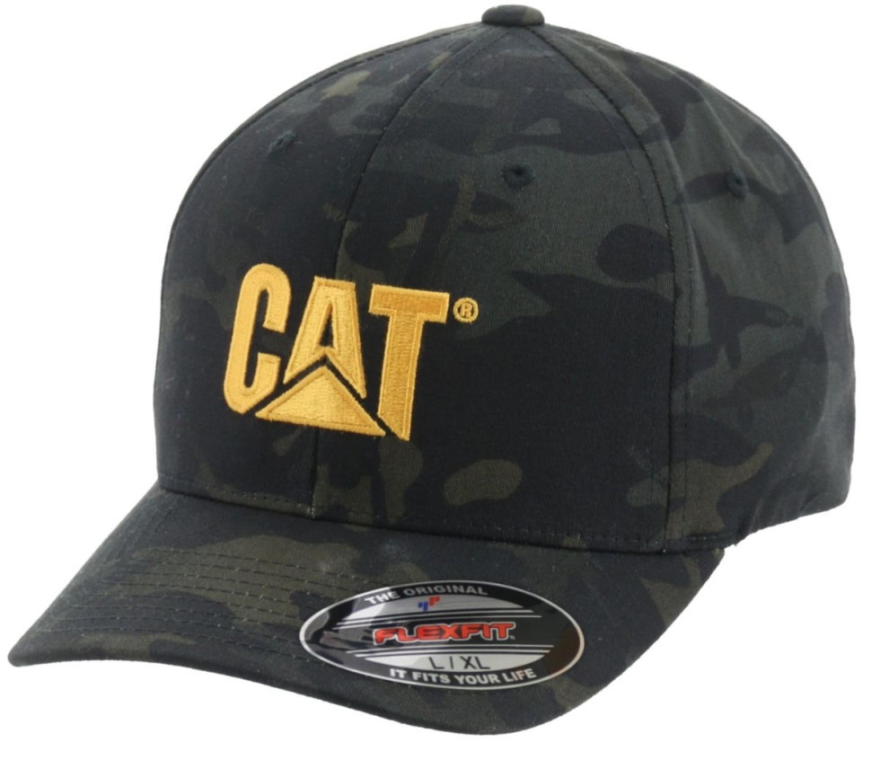 Sapato De Gato Camo Noturno Marca Registrada Boné Flexfit Masculino