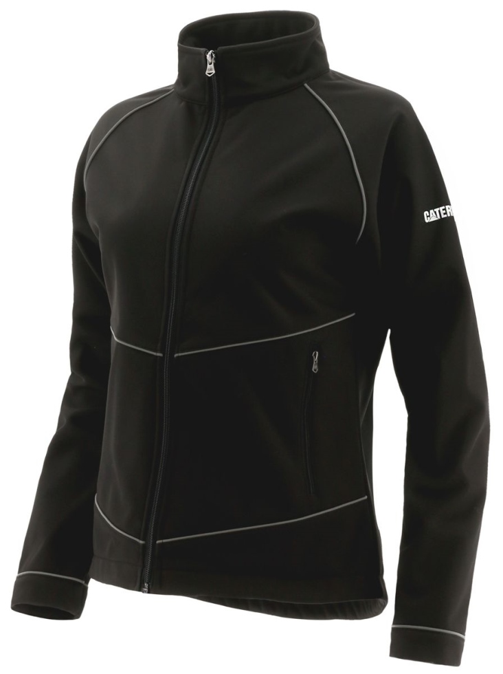 Gato Calçados Feminino Triton Jaqueta Soft Shell Preta